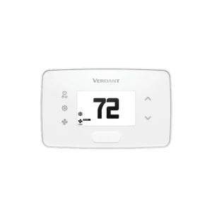 Verdant Standalone Energy Management Thermostat - Compatible with All HVAC Types - VX4 White