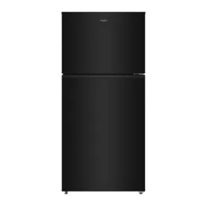 Whirlpool 19.3 Cu. Ft. Top Freezer Refrigerator - 30" Wide - Black