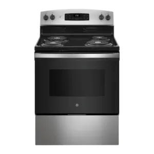 GE 30" Wide Free-Standing Electric Range - 5.0 Cu. Ft. - Stainless