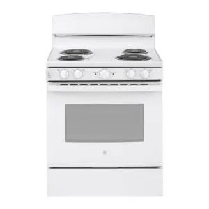 GE 30" Wide Free-Standing Electric Range - 5.0 Cu. Ft. - White