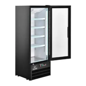 Nexel 9.1 Cu. Ft. Merchandiser Refrigerator - 1 Glass Door - Black