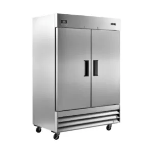 Nexel 47 Cu. Ft. Reach In Refrigerator - 2 Solid Doors - Stainless Steel