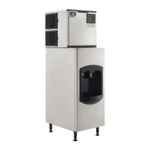 Nexel 22" Wide Ice Machine with Dispenser - Air Cooled - 420 lbs. 24/Hour Production