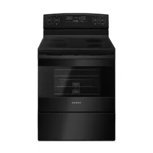 Amana 30" Wide Free-Standing Electric Range - 4.8 Cu. Ft. - Black