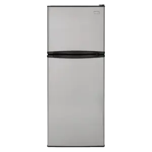 Haier 9.8 Cu. Ft. Top Freezer Refrigerator - 24" Wide - Stainless